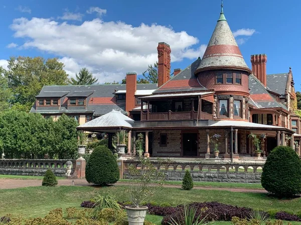 Cananandaigua Setembro Sonnenberg Gardens Mansion Canandaigua Nova Iorque Como Visto — Fotografia de Stock