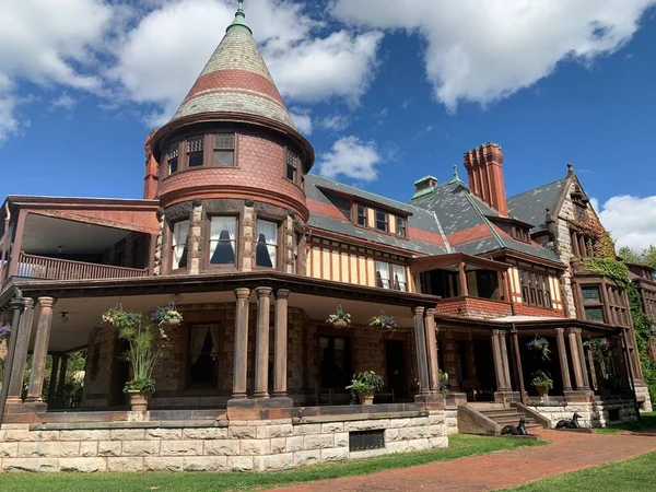 Canandaigua Sep Sonnenberg Gardens Mansion Canandaigua New York Όπως Φαίνεται — Φωτογραφία Αρχείου