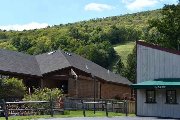 Canandaigua Sep View Fall Sky Ride Bristol Mountain Ski Resort — Stock Photo, Image