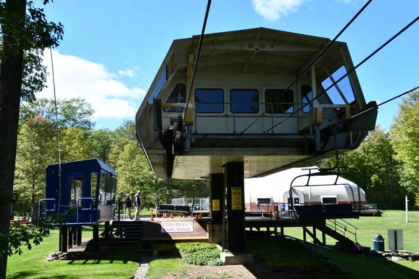 Canandaigua Settembre Vista Dall Autunno Sky Ride Presso Bristol Mountain — Foto Stock