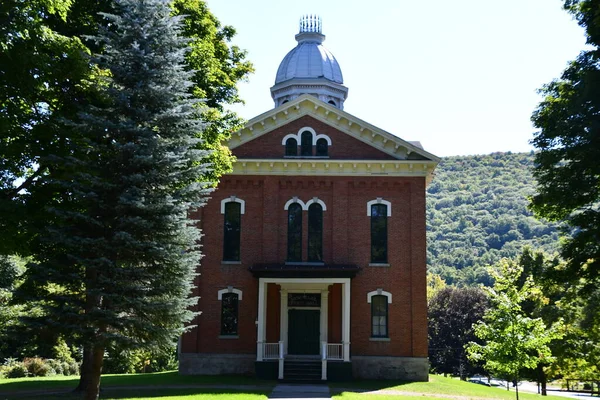 Naples Sep Memorial Town Hall Naples New York Seen Sep — Stock Photo, Image