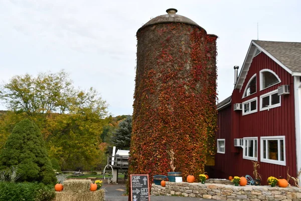 Warren Oct Hopkins Vineyard Warren Connecticut Gezien Oktober 2021 — Stockfoto