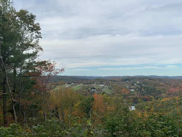 Vista Desde Cima Torre Parque Estatal Mount Tom Washington Connecticut —  Fotos de Stock