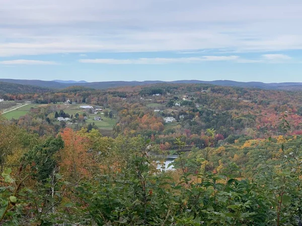 View Top Tower Mount Tom State Park Washington Connecticut — Stock Photo, Image