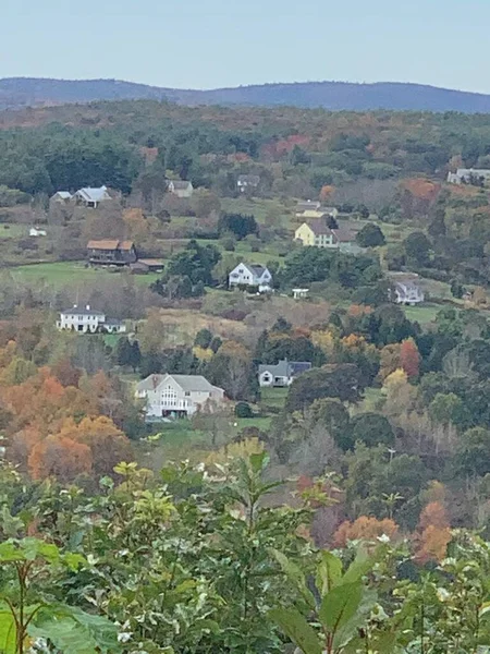 Vista Desde Cima Torre Parque Estatal Mount Tom Washington Connecticut —  Fotos de Stock