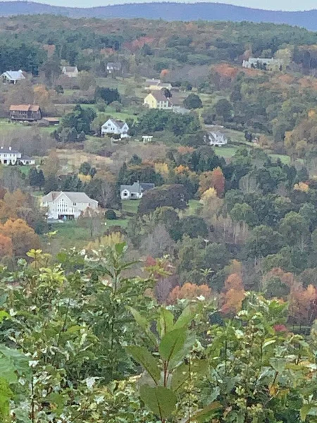 Vista Desde Cima Torre Parque Estatal Mount Tom Washington Connecticut — Foto de Stock