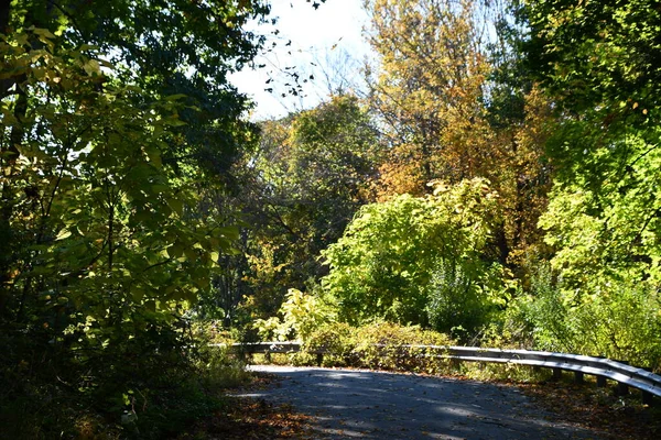 Lovers Leap State Park New Milford Connecticut — Fotografia de Stock