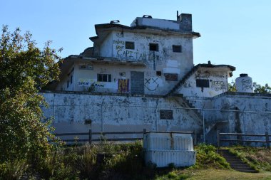 Fort Stark Tarihi Sitesi New Hampshire, New Castle 'da