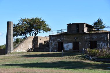 Fort Stark Tarihi Sitesi New Hampshire, New Castle 'da