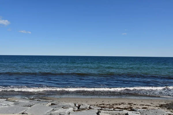 Beach Hampton New Hampshire — Stock Photo, Image