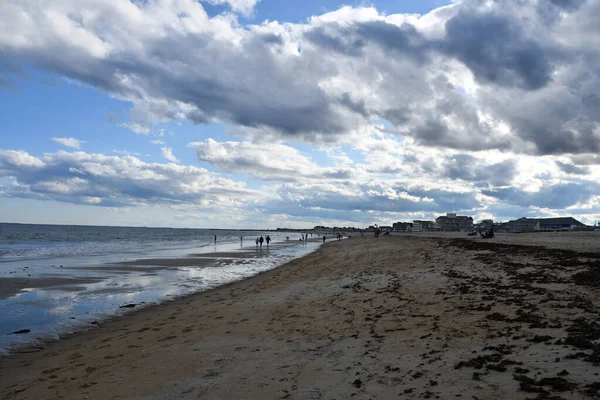 Pláž Hamptonu New Hampshire — Stock fotografie