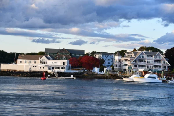 Portsmouth Oct Portsmouth Harbor New Hampshire See Oct 2020 — 스톡 사진
