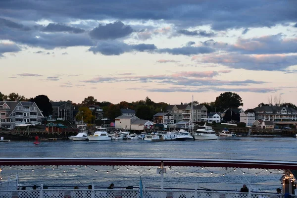 Portsmouth Oct Portsmouth Harbor New Hampshire Seen October 2020 — 图库照片
