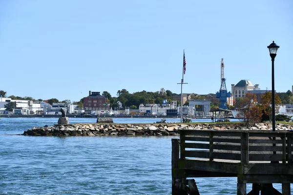 Portsmouth Oct Portsmouth Harbor New Hampshire Seen Oct 2020 — Stock Photo, Image