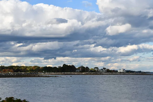 View Seacoast Rye New Hampshire — Stock Photo, Image