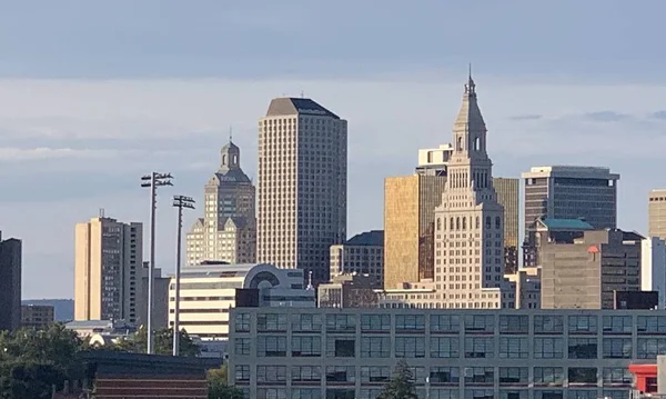 Hartford Okt Skyline Von Hartford Connecticut Vom Okt 2020 — Stockfoto