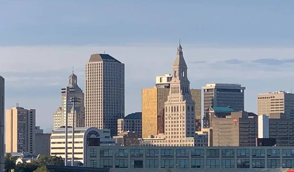 Hartford Okt Skyline Von Hartford Connecticut Vom Okt 2020 — Stockfoto