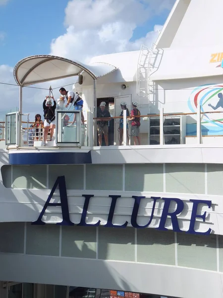 Fort Lauderdale Nov Bateau Croisière Allure Seas Par Royal Caribbean — Photo