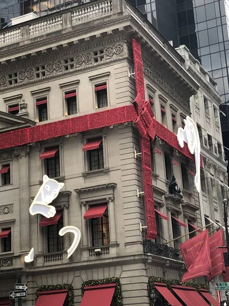 New York Nov Cartier Flagship Store Fifth Avenue Manhattan New — Stock Photo, Image