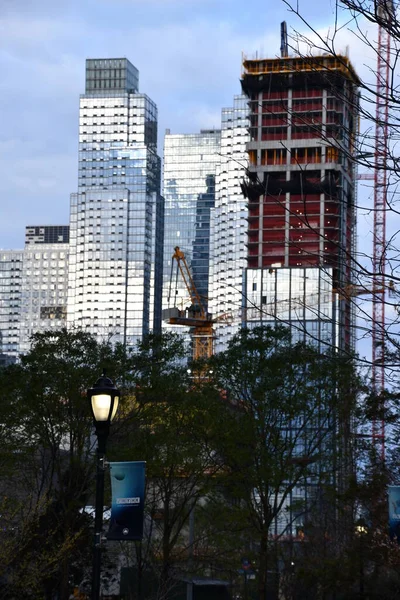 Nova Iorque Dec Desenvolvimento Mais Recente Hudson Yards Manhattan Nova — Fotografia de Stock