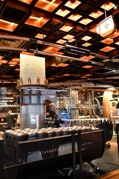 New York Nov Starbucks Reserve Roastery New York City Seperti — Stok Foto