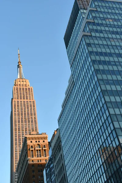 Nova Iorque Dec Empire State Building Nova York Como Visto — Fotografia de Stock