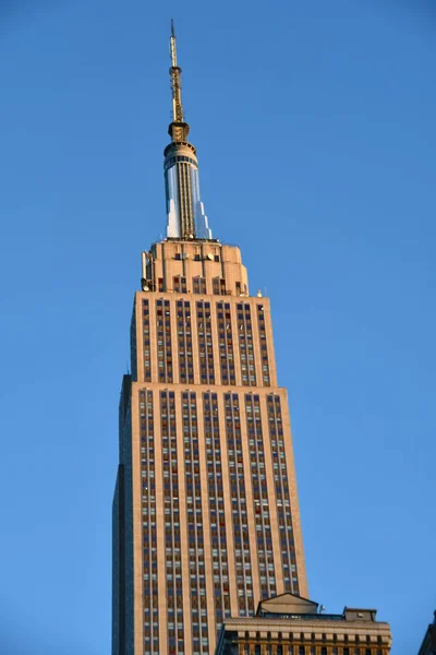 New York Dec Empire State Building New York Come Visto — Foto Stock