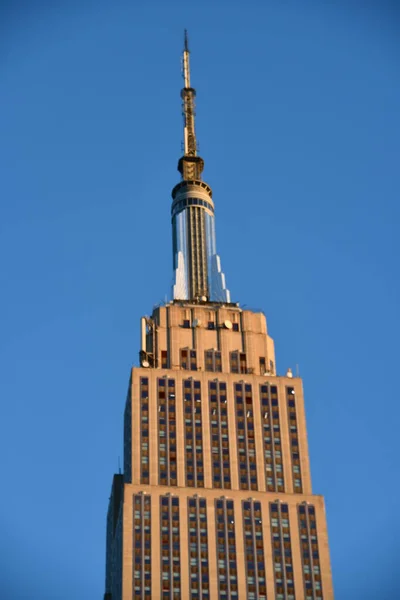 New York Dec Empire State Building New York Come Visto — Foto Stock