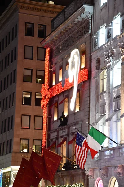 Nueva York Dic Tienda Insignia Cartier Quinta Avenida Manhattan Nueva —  Fotos de Stock