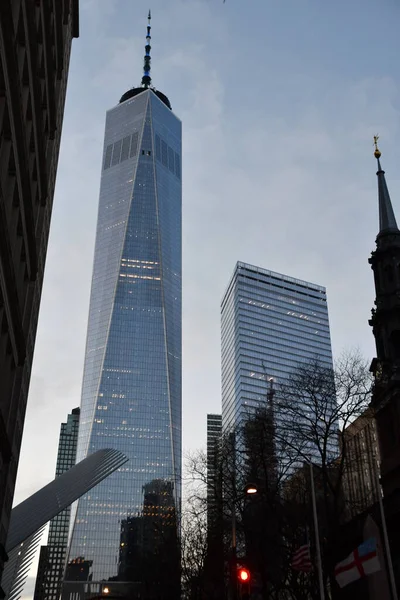 New York Dec World Trade Center Tower One Edificio Più — Foto Stock