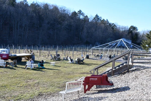 Portland Mar Arrigoni Winery Portland Connecticut Seen March 2021 — Stock Photo, Image