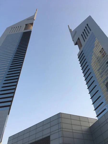 Dubai Verenigde Arabische Emiraten Sep Emirates Towers Dubai Verenigde Arabische — Stockfoto