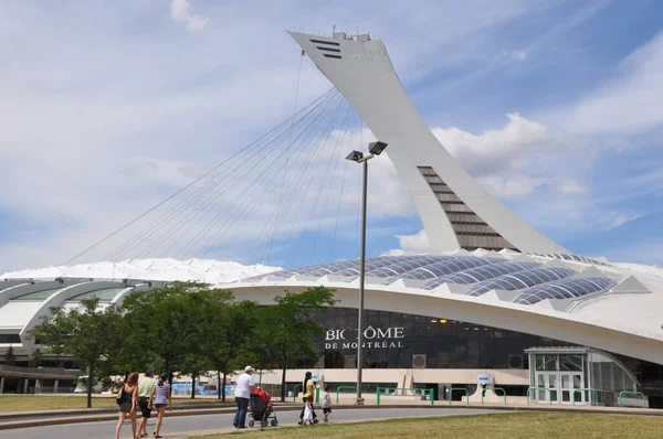 Montreal Canada Jul Olympic Stadium Montreal Quebec Canada Seen July — Stock Photo, Image