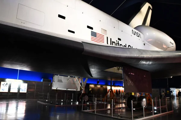 New York Apr Space Shuttle Enterprise Intrepid Sea Air Space — Stock Photo, Image