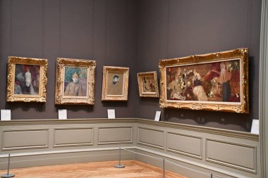 MANHATTAN, NEW YORK - 9 Mayıs: Metropolitan Museum of Art - The Met - Manhattan, New York City, 9 Mayıs 2021 'de görüldüğü gibi. 