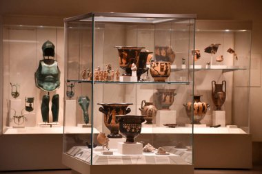 MANHATTAN, NEW YORK - 9 Mayıs: Metropolitan Museum of Art - The Met - Manhattan, New York City, 9 Mayıs 2021 'de görüldüğü gibi. 