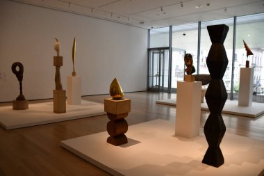 NEW YORK, NY - 16 Mayıs: New York 'taki Modern Sanat Müzesi (MoMA), 16 Mayıs 2021.