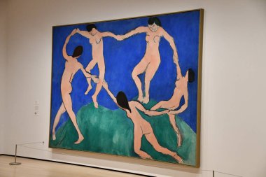 NEW YORK, NY - 16 Mayıs: New York 'taki Modern Sanat Müzesi (MoMA), 16 Mayıs 2021.