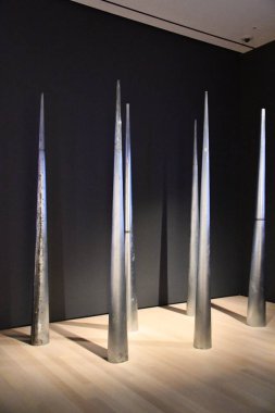 NEW YORK, NY - 16 Mayıs: New York 'taki Modern Sanat Müzesi (MoMA), 16 Mayıs 2021.