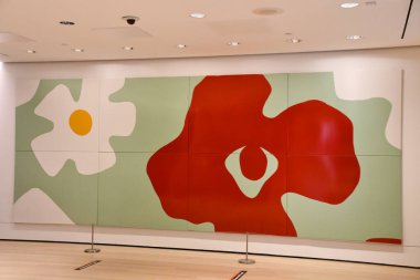 NEW YORK, NY - 16 Mayıs: New York 'taki Modern Sanat Müzesi (MoMA), 16 Mayıs 2021.