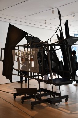 NEW YORK, NY - 16 Mayıs: New York 'taki Modern Sanat Müzesi (MoMA), 16 Mayıs 2021.