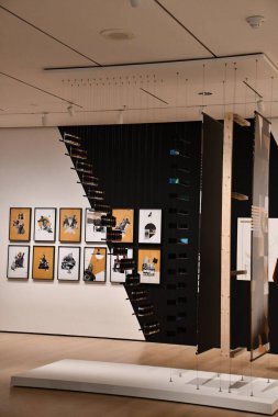 NEW YORK, NY - 16 Mayıs: New York 'taki Modern Sanat Müzesi (MoMA), 16 Mayıs 2021.