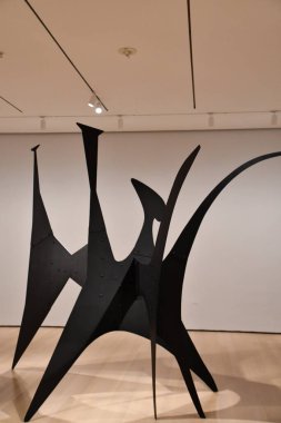 NEW YORK, NY - 16 Mayıs: New York 'taki Modern Sanat Müzesi (MoMA), 16 Mayıs 2021.