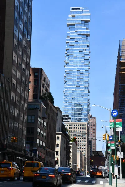 New York Jun Leonard Street Manhattan New York June 2021 — Stock Photo, Image