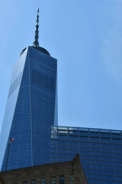 Nueva York Junio World Trade Center Bajo Manhattan Nueva York — Foto de Stock