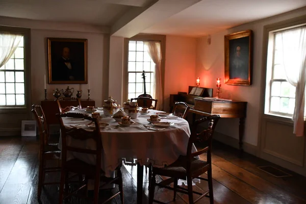 Ridgefield Jul Keeler Tavern Museum History Center Ridgefield 2021 — 스톡 사진