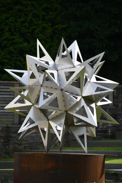 Ridgefield Jul Estrellas Una Encuesta Realizada Por Frank Stella Museo — Foto de Stock