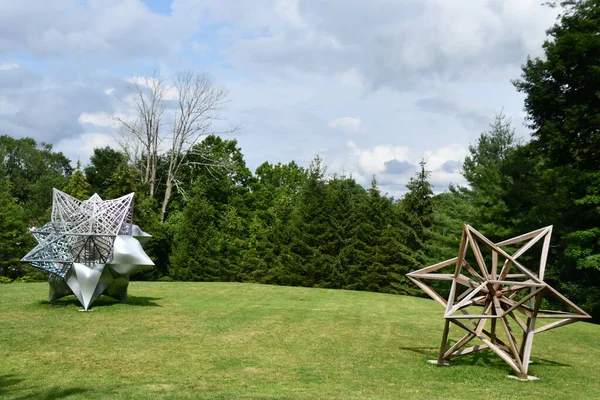Ridgefield Jul Stars Survey Frank Stella Ausstellung Aldrich Contemporary Art — Stockfoto