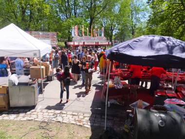 albany, new york eyaleti yılında washington Park 2014 Lale Festivali