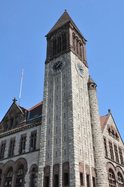 Олбані city hall в Нью-Йорк — стокове фото